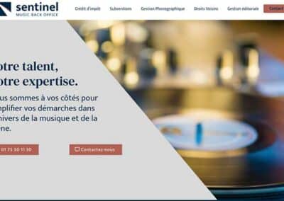 Refonte Site Internet Sentinel MBO Cassis